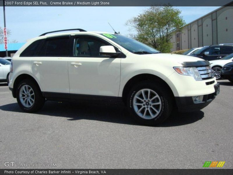 Creme Brulee / Medium Light Stone 2007 Ford Edge SEL Plus