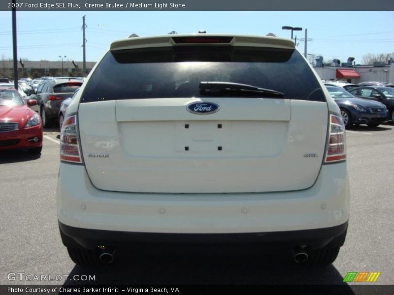 Creme Brulee / Medium Light Stone 2007 Ford Edge SEL Plus