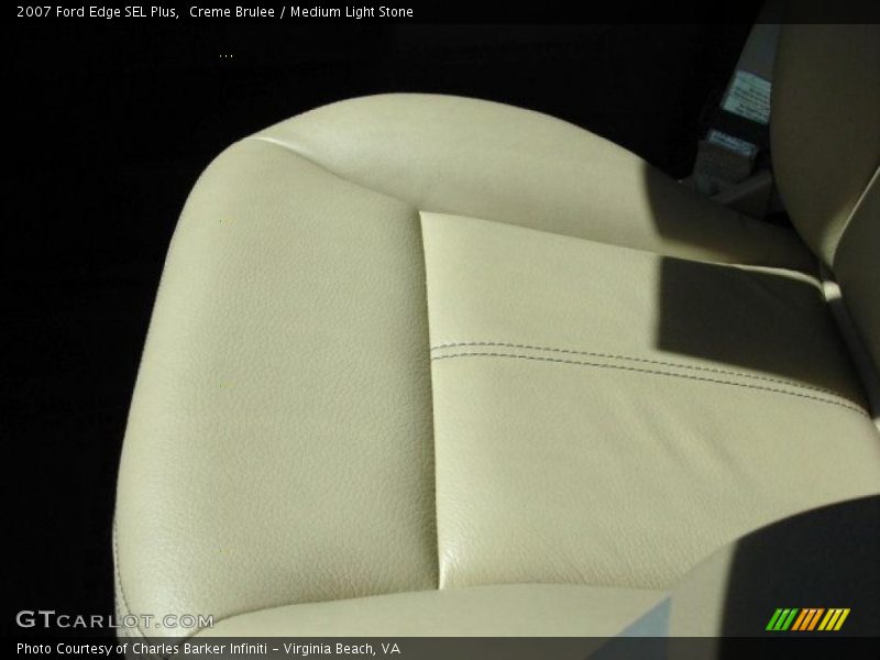 Creme Brulee / Medium Light Stone 2007 Ford Edge SEL Plus