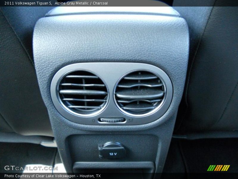 Alpine Gray Metallic / Charcoal 2011 Volkswagen Tiguan S