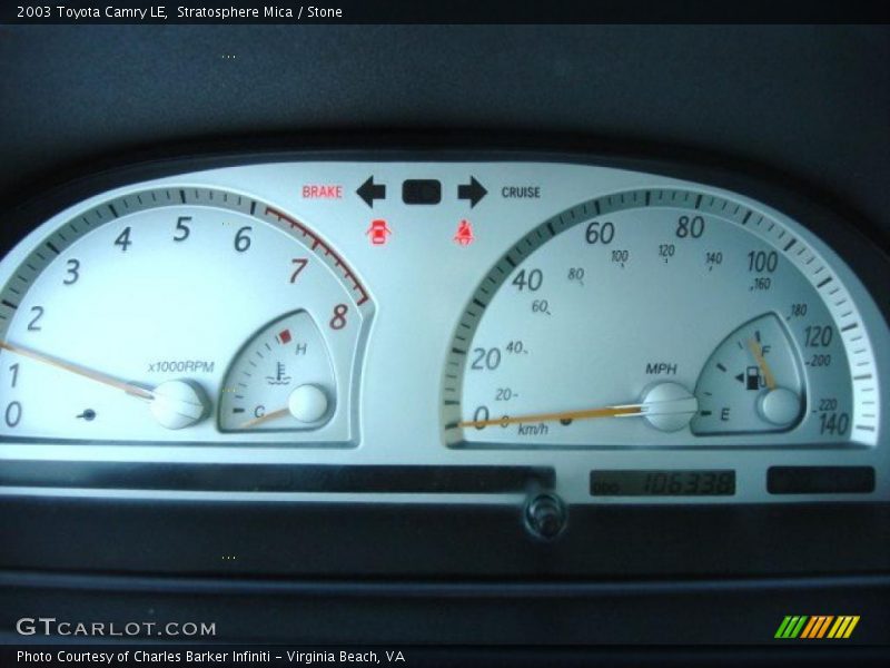 Stratosphere Mica / Stone 2003 Toyota Camry LE