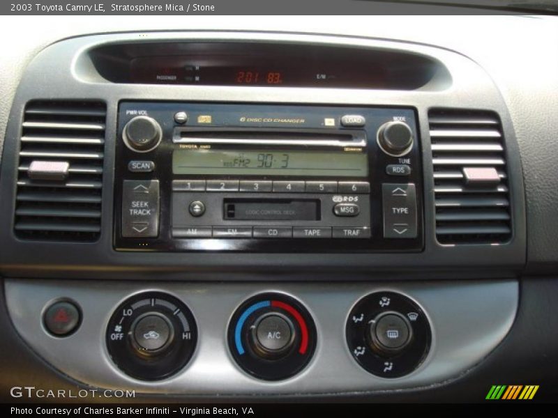 Stratosphere Mica / Stone 2003 Toyota Camry LE