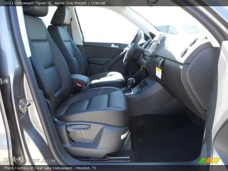  2011 Tiguan SE Charcoal Interior