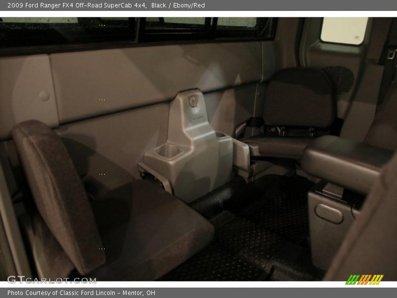 Black / Ebony/Red 2009 Ford Ranger FX4 Off-Road SuperCab 4x4