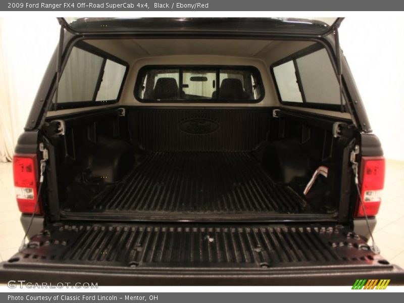 Black / Ebony/Red 2009 Ford Ranger FX4 Off-Road SuperCab 4x4