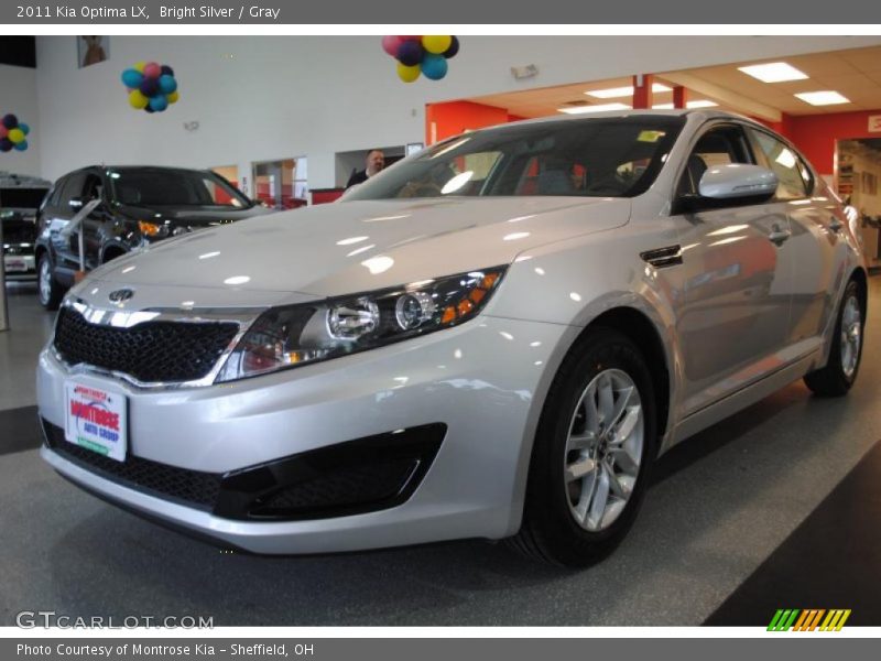 Bright Silver / Gray 2011 Kia Optima LX