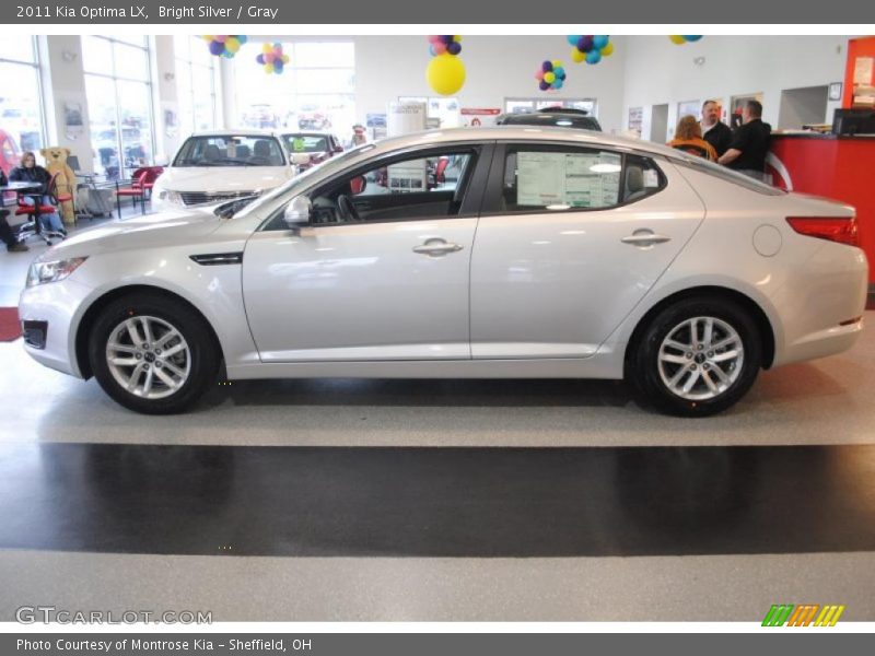 Bright Silver / Gray 2011 Kia Optima LX