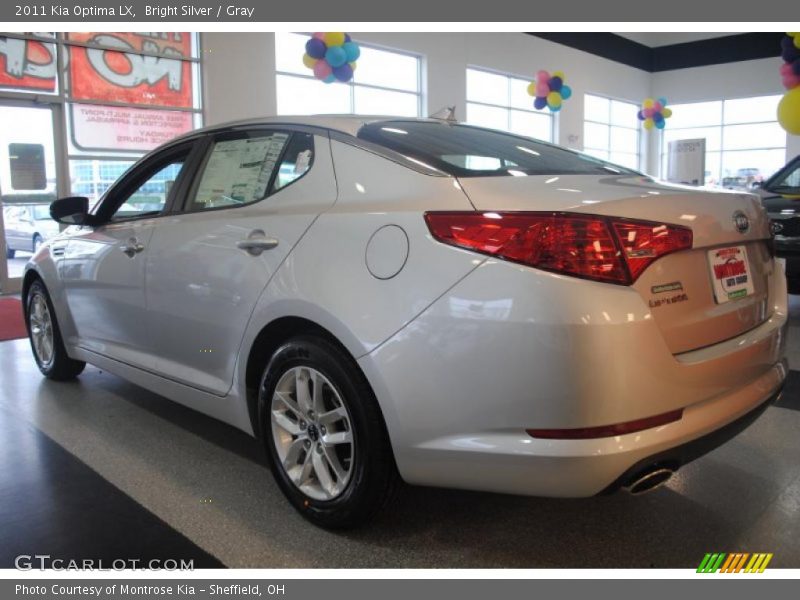 Bright Silver / Gray 2011 Kia Optima LX
