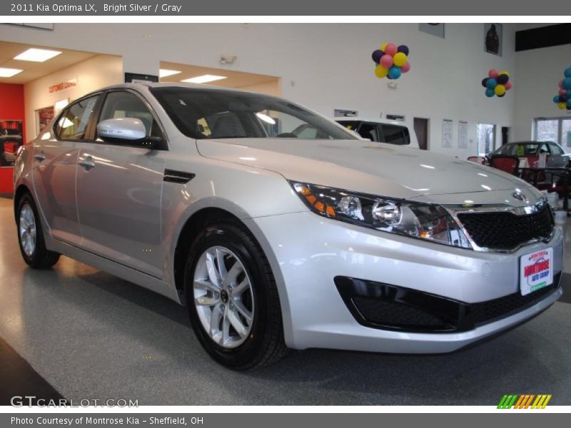 Bright Silver / Gray 2011 Kia Optima LX