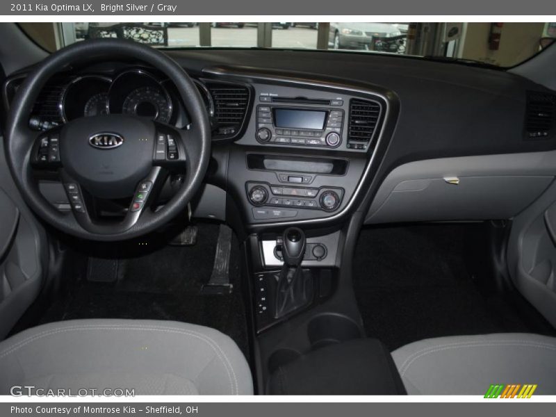 Bright Silver / Gray 2011 Kia Optima LX