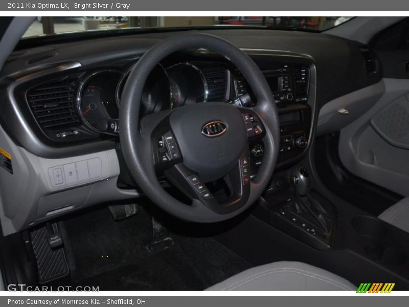 Bright Silver / Gray 2011 Kia Optima LX