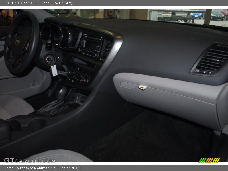 Bright Silver / Gray 2011 Kia Optima LX