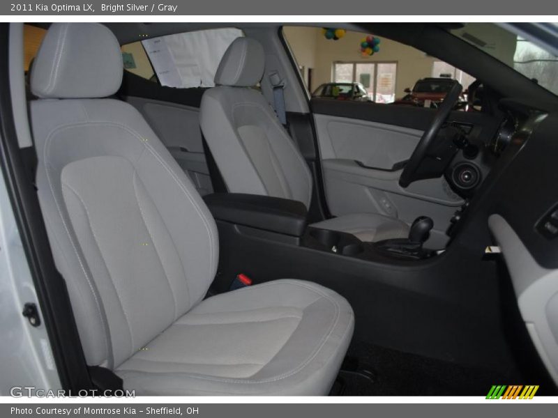 Bright Silver / Gray 2011 Kia Optima LX