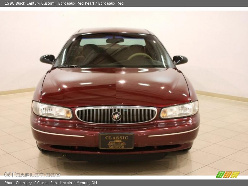 Bordeaux Red Pearl / Bordeaux Red 1998 Buick Century Custom