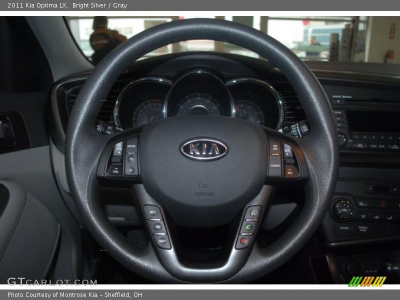 Bright Silver / Gray 2011 Kia Optima LX