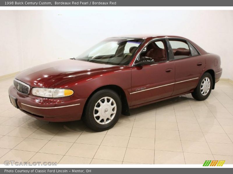 Bordeaux Red Pearl / Bordeaux Red 1998 Buick Century Custom