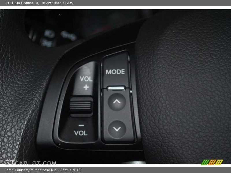Bright Silver / Gray 2011 Kia Optima LX