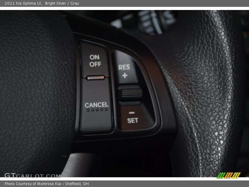 Bright Silver / Gray 2011 Kia Optima LX