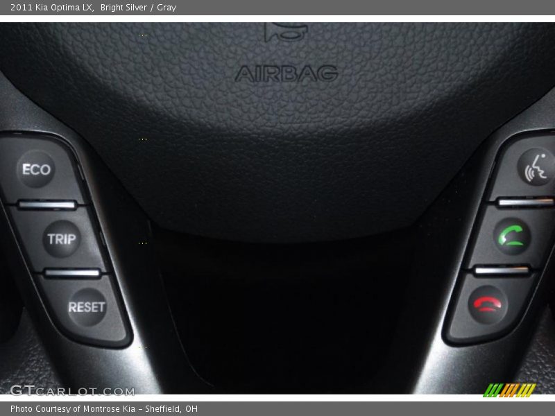 Bright Silver / Gray 2011 Kia Optima LX