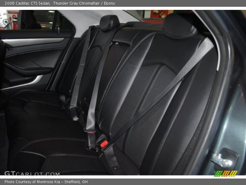 Thunder Gray Chromaflair / Ebony 2008 Cadillac CTS Sedan