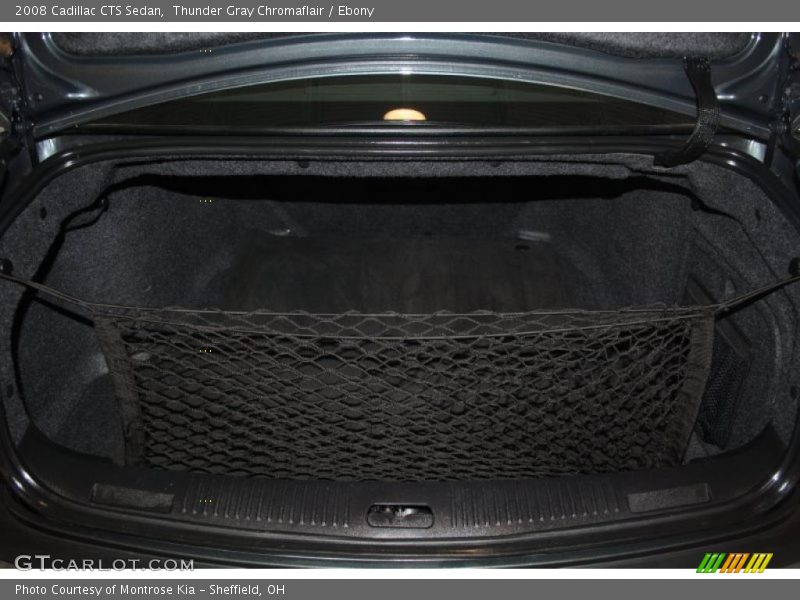 Thunder Gray Chromaflair / Ebony 2008 Cadillac CTS Sedan