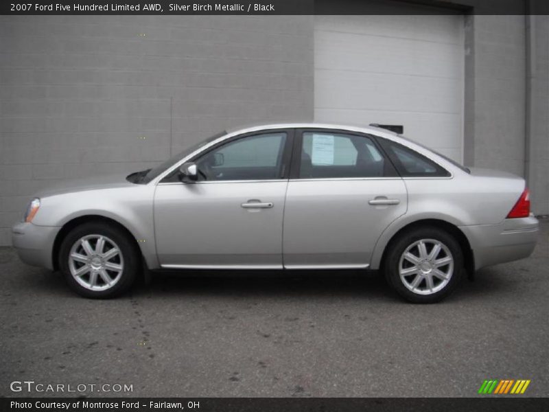  2007 Five Hundred Limited AWD Silver Birch Metallic