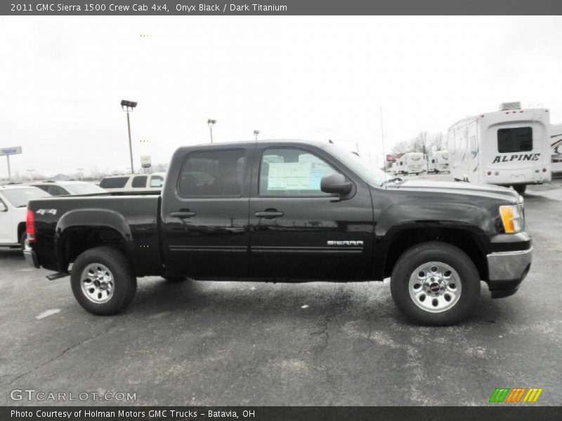 Onyx Black / Dark Titanium 2011 GMC Sierra 1500 Crew Cab 4x4