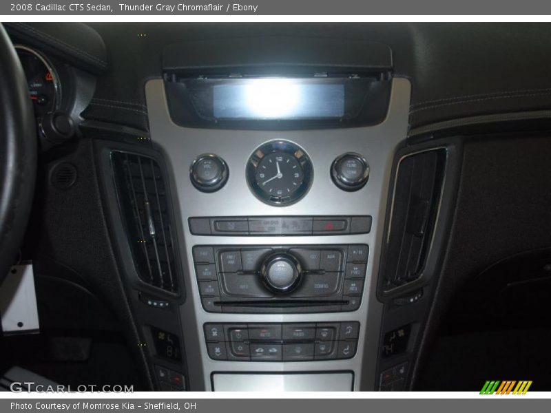 Thunder Gray Chromaflair / Ebony 2008 Cadillac CTS Sedan