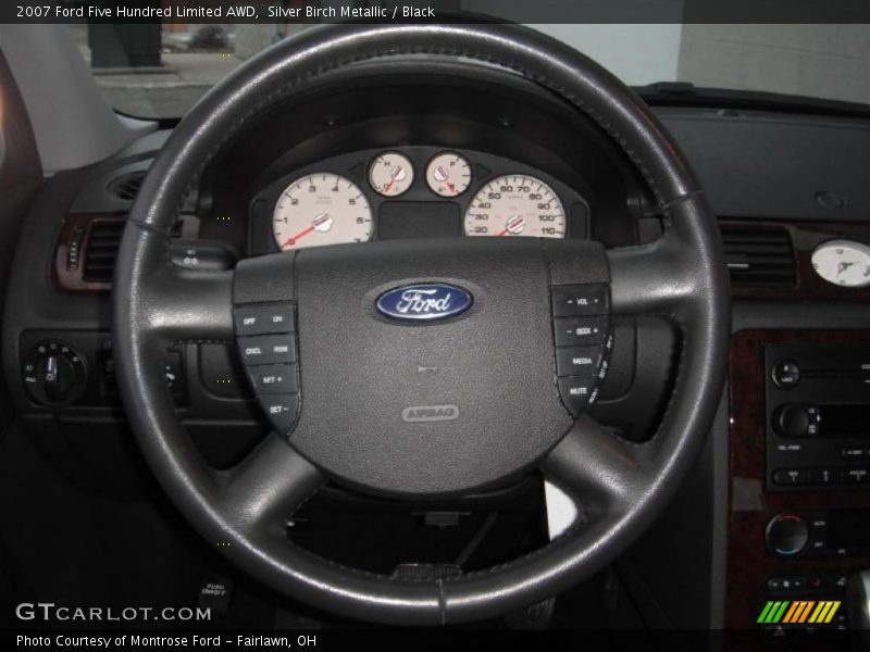  2007 Five Hundred Limited AWD Steering Wheel