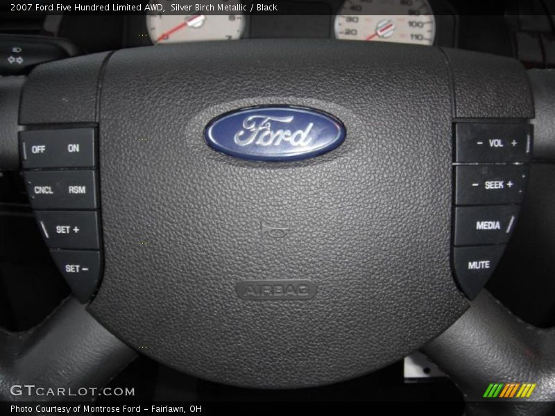 Controls of 2007 Five Hundred Limited AWD