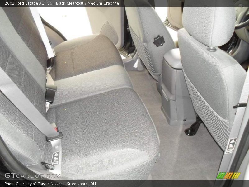 Black Clearcoat / Medium Graphite 2002 Ford Escape XLT V6