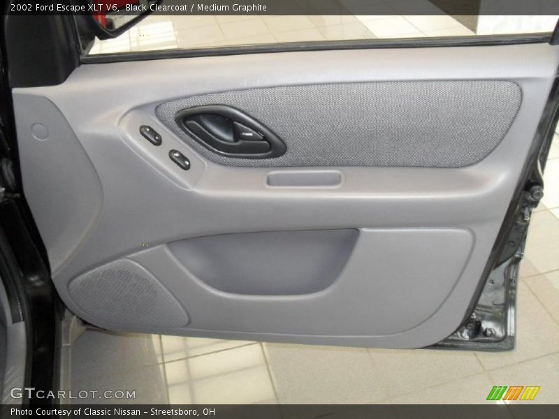 Black Clearcoat / Medium Graphite 2002 Ford Escape XLT V6