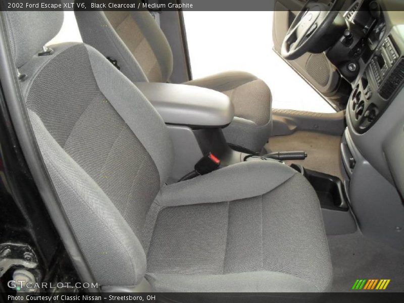 Black Clearcoat / Medium Graphite 2002 Ford Escape XLT V6