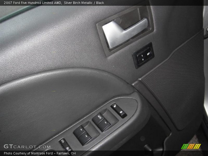 Silver Birch Metallic / Black 2007 Ford Five Hundred Limited AWD