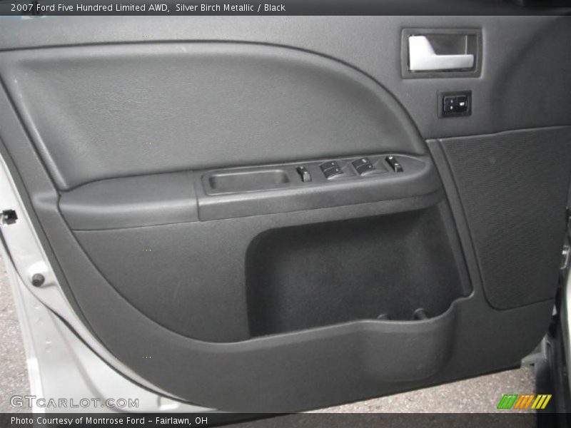 Silver Birch Metallic / Black 2007 Ford Five Hundred Limited AWD