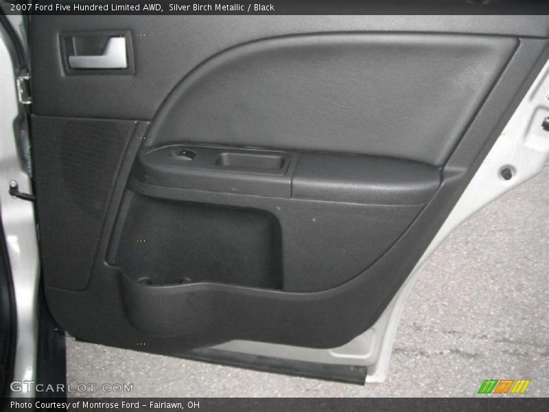 Silver Birch Metallic / Black 2007 Ford Five Hundred Limited AWD