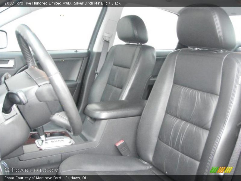 Silver Birch Metallic / Black 2007 Ford Five Hundred Limited AWD