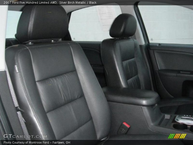 Silver Birch Metallic / Black 2007 Ford Five Hundred Limited AWD