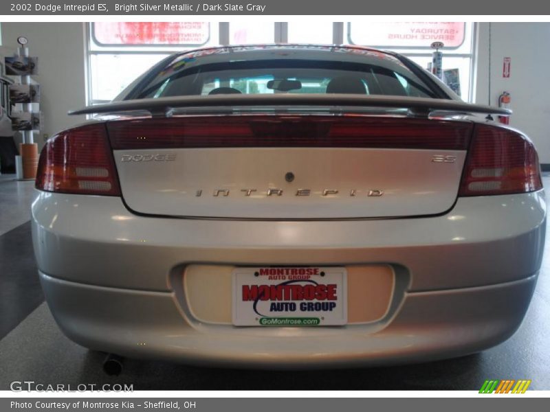 Bright Silver Metallic / Dark Slate Gray 2002 Dodge Intrepid ES
