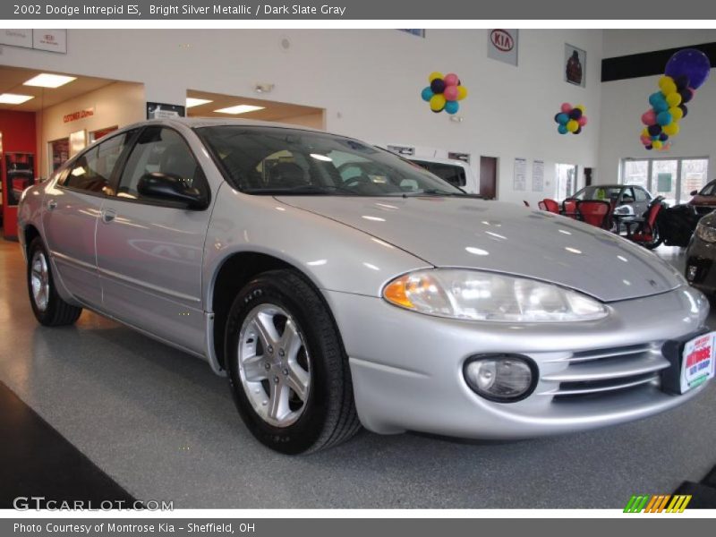 Bright Silver Metallic / Dark Slate Gray 2002 Dodge Intrepid ES