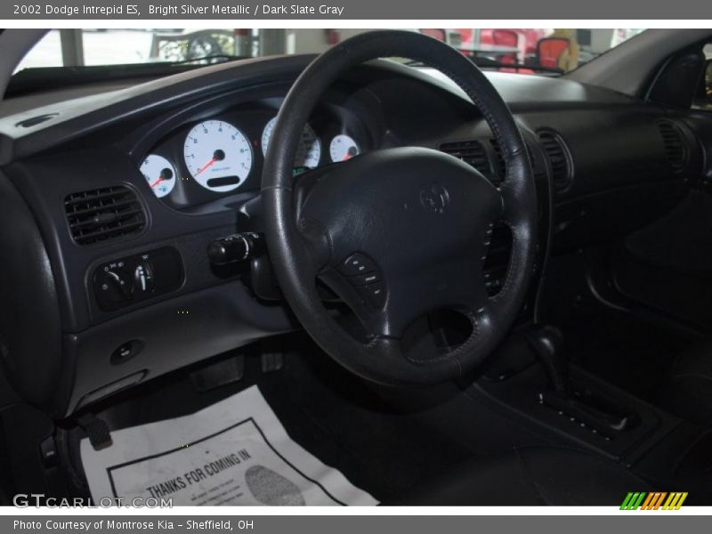 Bright Silver Metallic / Dark Slate Gray 2002 Dodge Intrepid ES