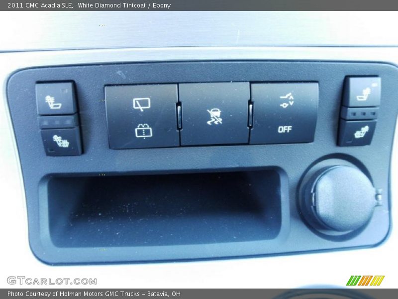 White Diamond Tintcoat / Ebony 2011 GMC Acadia SLE