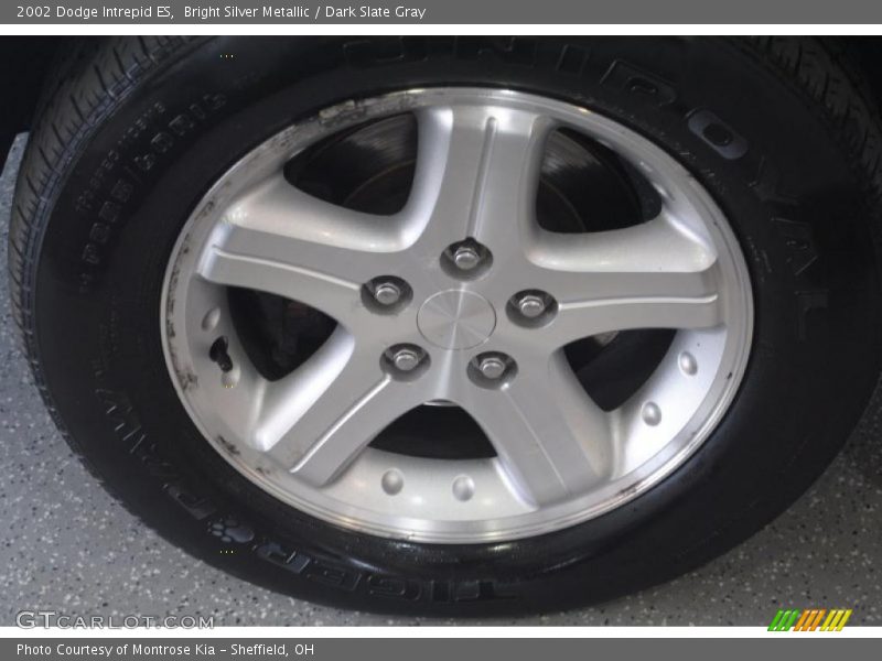 Bright Silver Metallic / Dark Slate Gray 2002 Dodge Intrepid ES