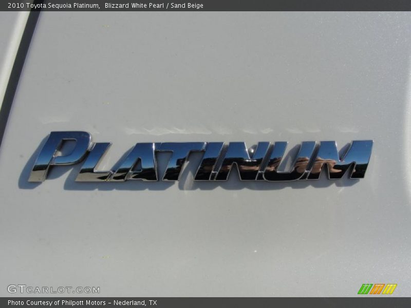 2010 Sequoia Platinum Logo