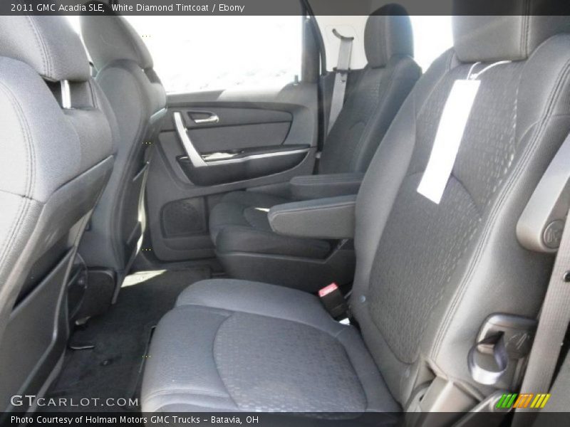 White Diamond Tintcoat / Ebony 2011 GMC Acadia SLE