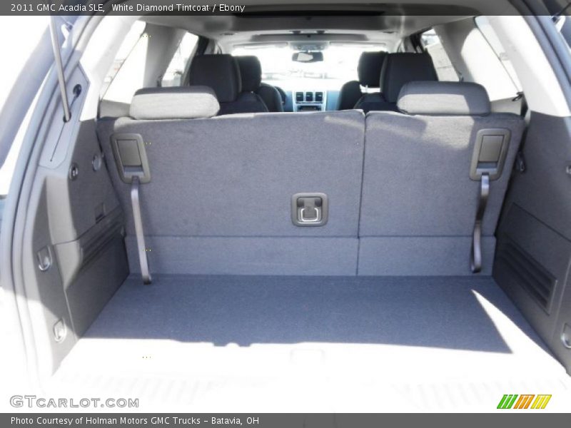 White Diamond Tintcoat / Ebony 2011 GMC Acadia SLE