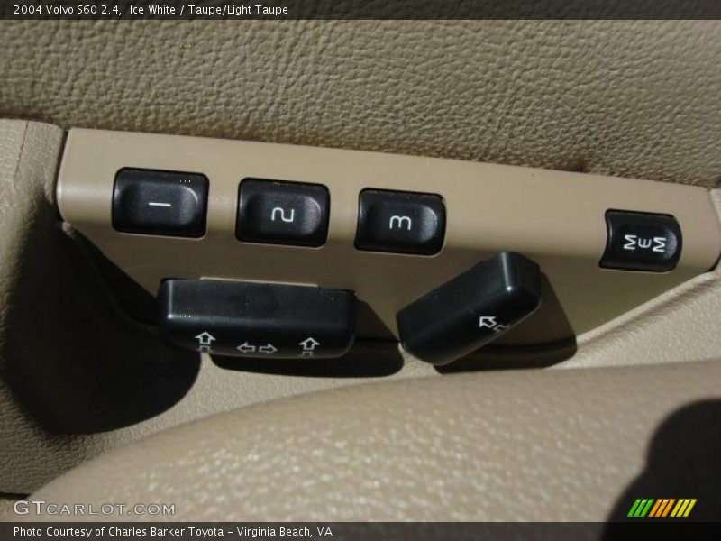 Controls of 2004 S60 2.4