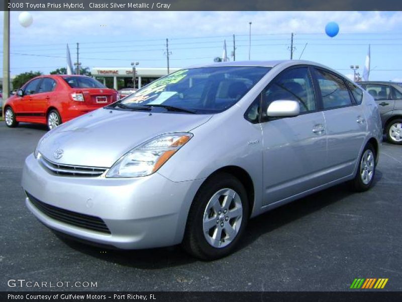 Classic Silver Metallic / Gray 2008 Toyota Prius Hybrid