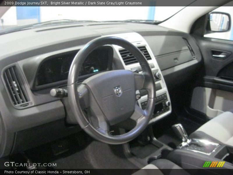 Bright Silver Metallic / Dark Slate Gray/Light Graystone 2009 Dodge Journey SXT