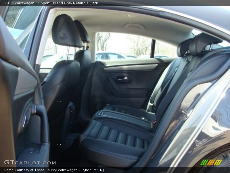 Island Gray Metallic / Black 2012 Volkswagen CC Sport